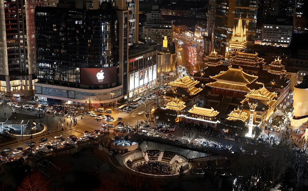 上海静安寺百乐门LED屏